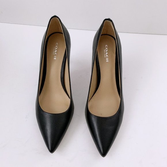 Coach Black Pumps - Picture 1 of 10